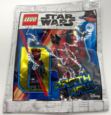 Lego Star Wars Darth Maul Minifigure Rare Foil Pack - New Sealed!