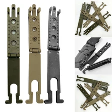 2/4/10PCS Gear K Sheath Belt Clip Waist Clamp Scabbard For Molle Molle-Lok Kydex