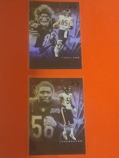 2020 Panini Illusions COLE KMET Rookie Card And Roquan Smith base Chicago Bears 