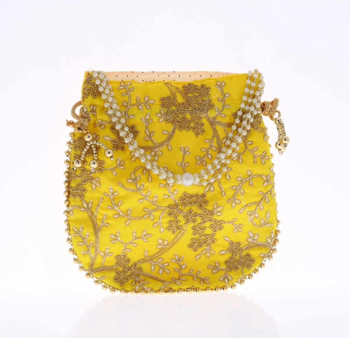 Embroidery Beads Evening Clutch Bag