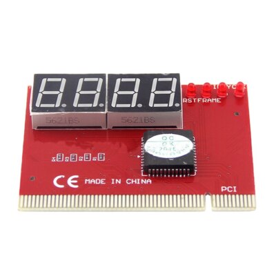 1pcs 4 Digit Motherboard Diagnostic Analyzer PC PCI Card new