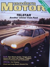 Modern Motor Australia car magazine - 1983 June
