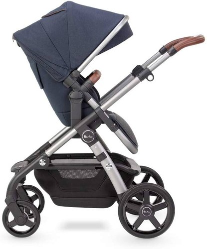 Silver Cross Main Seat For Wave Or Coast Pram - Indigo - Brand New slight mark - 第 2/3 張圖片