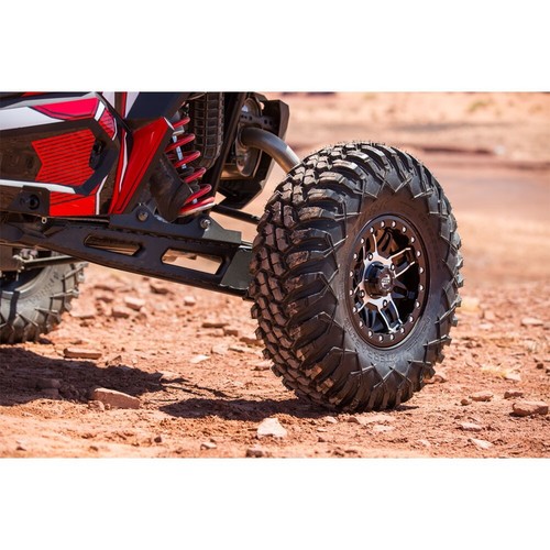 TUSK 4/156 Wasatch Beadlock Wheel 15x7 5.0 + 2.0 Machined/Black fits KRX 1000 - Picture 7 of 8