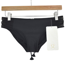Lululemon Surf To Sand Hipster Bikini Bottoms CAN 6 AU 10 Low Rise Drawstring