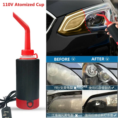 Car Headlight Lens Scratch Yellowing Aging Restoration Refurbished Atomized Cup - Bild 1 von 24
