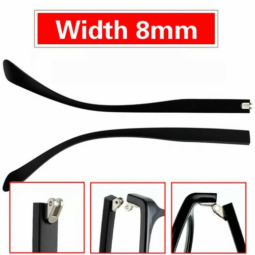 1 Pair 5-9.5mm Replacement Glasses Sunglasses TR90 Arm Temple Repair Black Tool - Picture 11 of 17