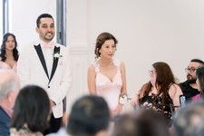 Handmade Pink Floral Laced Bridesmaid or Prom Dress