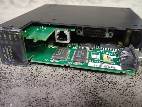 GE Fanuc Series 90-30 IC693CMM321-EE Ethernet Controller Module (BN170) - Picture 5 of 5
