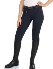 Pantalon d'équitation full grip - Bleu marine - FEMME | H&M BE