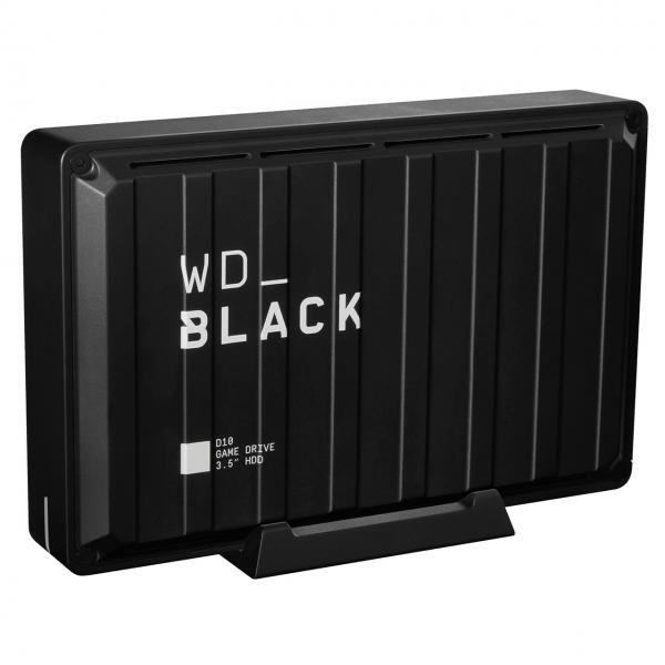 Western Digital D10 disco rigido esterno 8000 GB Nero, Bianco (HDD Ext 8TB WD Bl