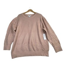 New Liz Claiborne Pullover Sweater size 2X Pink