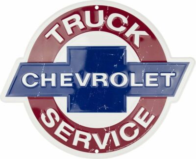 CHEVROLET Truck Blechschild 60 cm V8 Silverado Suburban K1500 2500 Blazer 4x4 dc