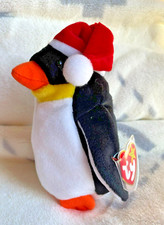 Ty Beanie Baby Zero the Penguin DOB 1/2/1998 with tag protector