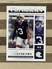 2023 Panini Chronicles Draft Picks Football Parker Washington Rookie Card #25