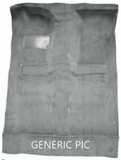 Gray Molded Carpet Flooring- 2002-2006 Chevrolet Avalanche 1500 Crew Cab 2 & 4WD