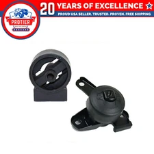 Fits 1989-1991 Toyota Camry 2.0L AUTO Transmission 2WD Front Motor Mount Set
