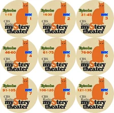 CBS Radio Mystery Theater (Volume 1) 135 Episodes MP3 (READ) CD Audio Old Time