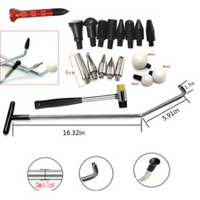 Pdr Paintless Dent Repair Tools Dent Removal Rods With Replaceable Repair Head