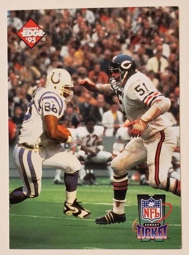 1995 Collector's Edge NFL Football Dick Butkus Marshall Faulk 5 Short SP /10,000