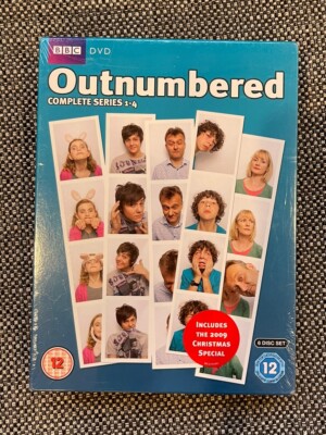 Outnumbered - Complete Series 1-4 BBC (DVD, 2010, 6-Disc) Region 2 UK ABC NEW