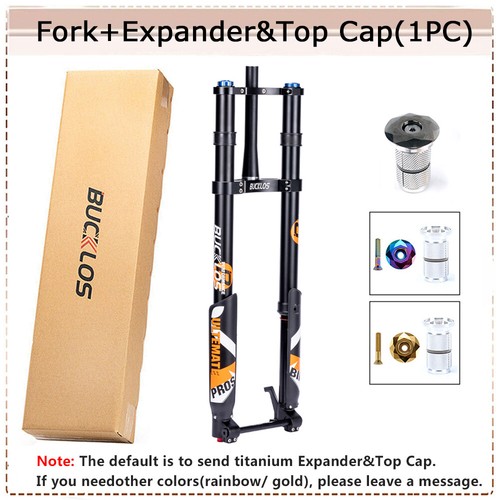 BUCKLOS PROS26 Air Fork 26*5.0" Disc 15*150mm MTB Beach Bike Suspension Fat Fork - Picture 12 of 12