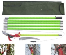 19ft Tree Pole Pruner Assembled High Branch Pruning Tree Saw Gardening Tools New