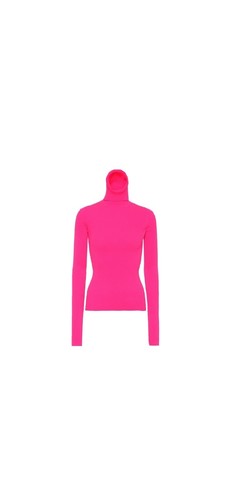 Balenciaga, Neon turtleneck sweater 