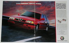 Advert Pubblicità 1992 ALFA ROMEO 33 PERMANENT 4