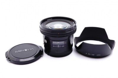 Excellent++ MINOLTA AF 20mm F/2.8 Wide Amgle Lens From Japan