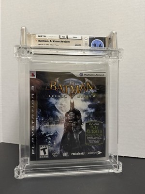 1st Print Batman Arkham Asylum PS3 WATA 9.6 A+ FACTORY SEALED MINT VGA