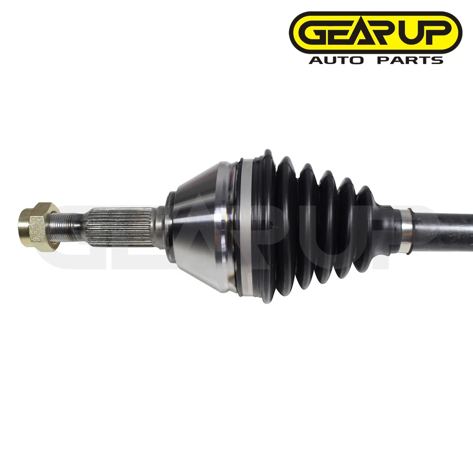 Par delantero conjunto de eje articulado CV para Pontiac G5 transmisión automática 2007-2009 Foto 4 de 4