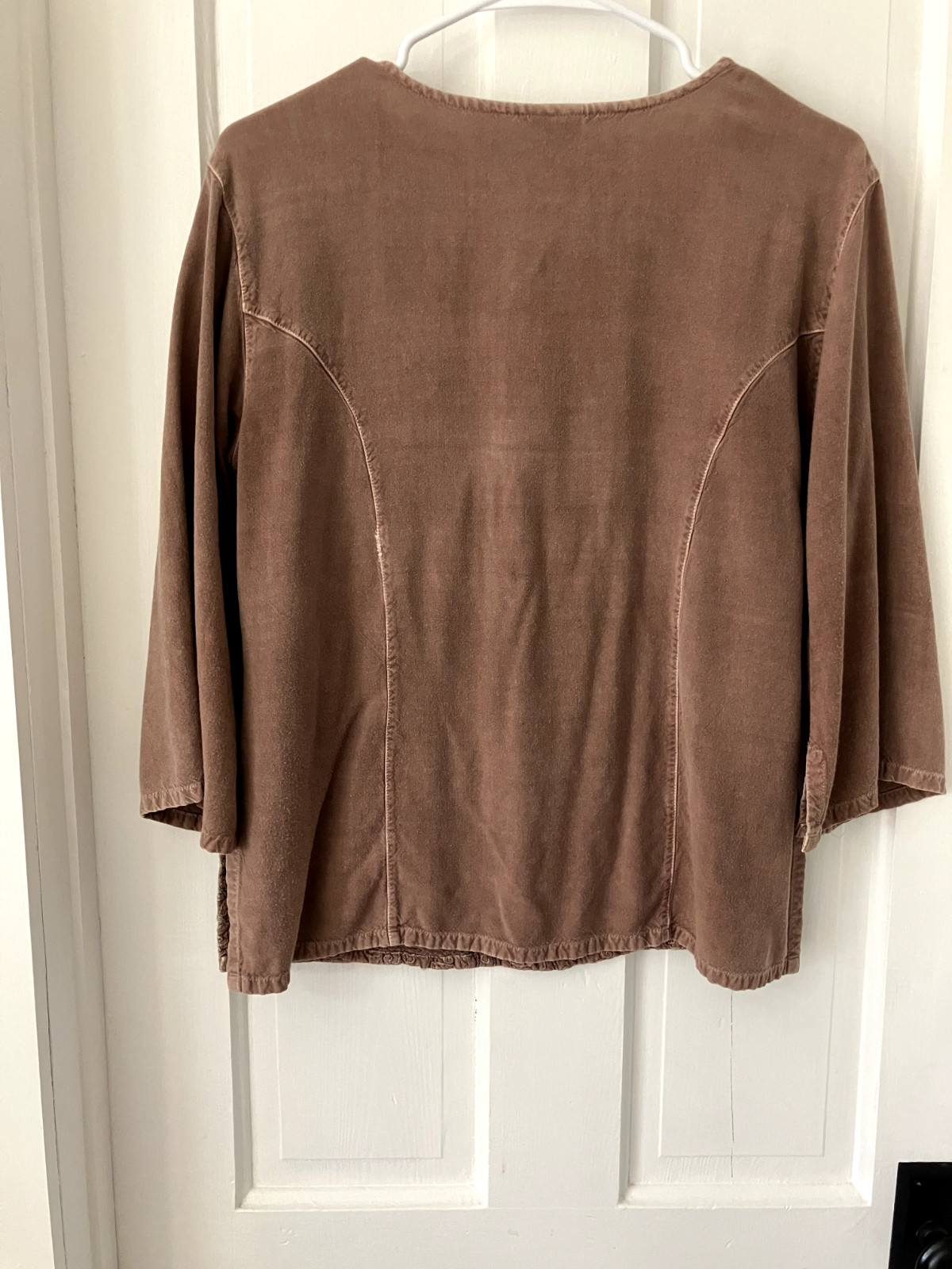 Sacred Threads Embroidered Stonewashed Tunic Top … - image 2