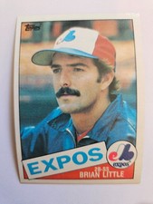 1985 TOPPS BRIAN LITTLE #257 NM