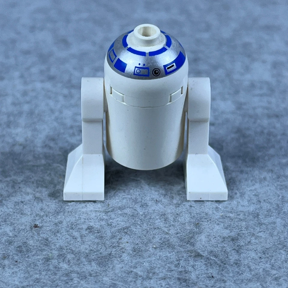 LEGO Star Wars R2 D2 y TIE Fighter Pilot Minifigura Lote Trilogía Original Años 2000 Foto 3 de 4