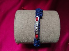 LINKS OF LONDON  TEAM GB RED & NAVY BLUE ADJUSTABLE FRIENDSHIP BRACELET NEW