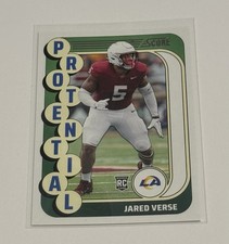 2024 Score - Protential Jared Verse #7 (RC) Los Angeles, Rams