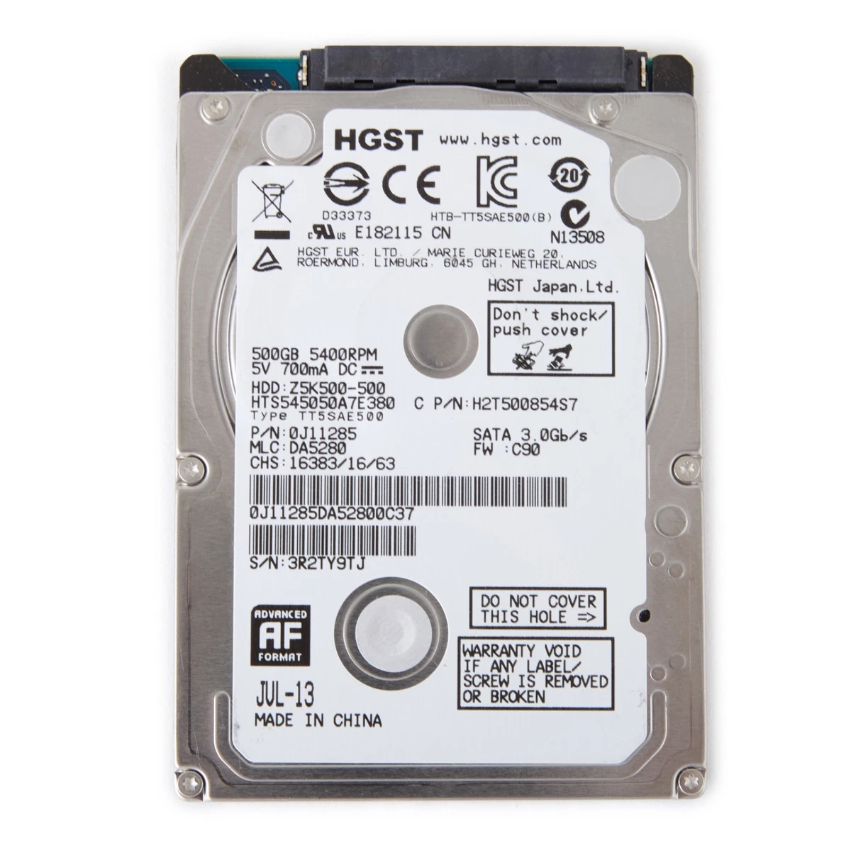 HGST 500GB Computer Internal Hard Disk Drives for sale | eBay