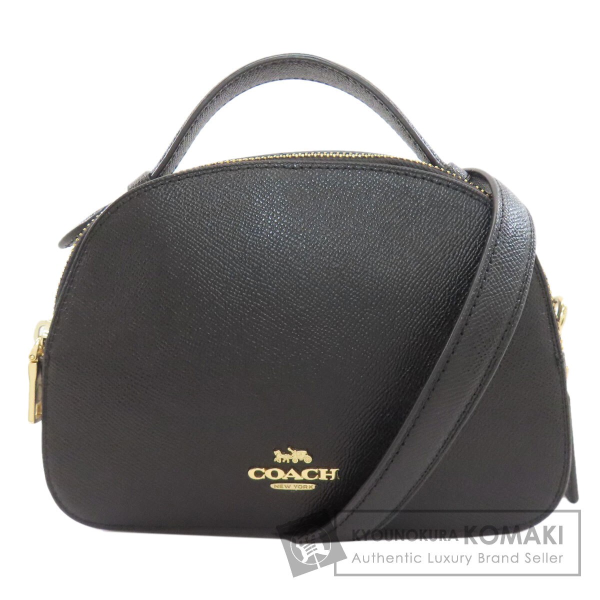 COACH 1589 Serena Satchel 2WAY Handbag Leather Women'… - Gem