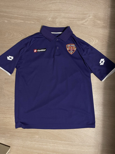 Orlando City USL Soccer Vintage XL Jersey Short Sleeve Red Fast Shipping Rare