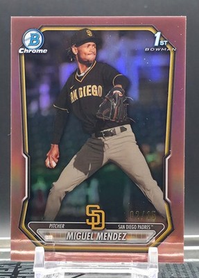 2026 Bowman Baseball Miguel Mendez BCP-107 Roes Gold Refractor 02/15