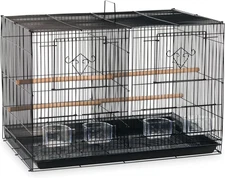 PREVUE PET PRODUCTS INC Hendryx SPF063 Divided Flight Cage, Black
