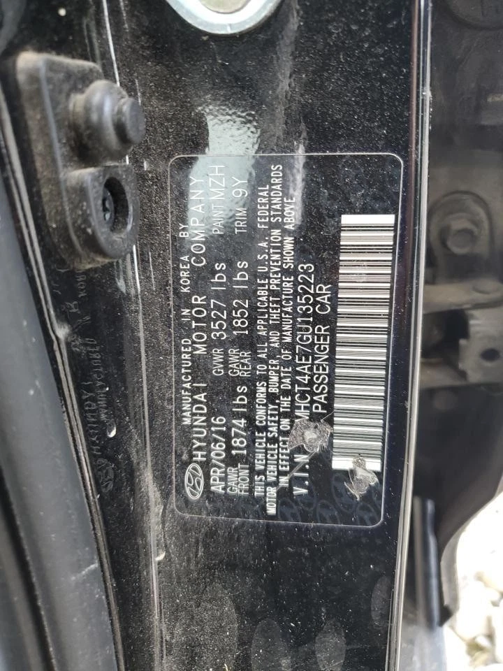 Conjunto de faros derechos usados se adapta a: Hyundai Accent 2016 sin proyector grado derecho Foto 2 de 4