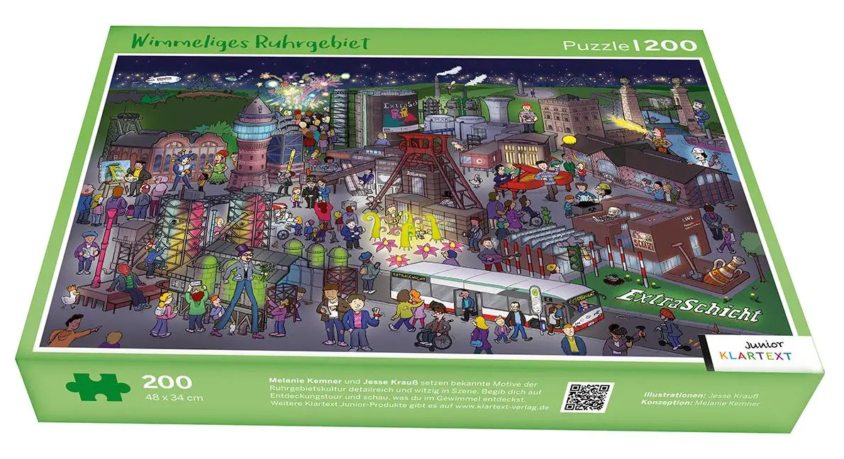 Klartext Verlag Puzzle Wimmeliges Ruhrgebiet - Bild 4