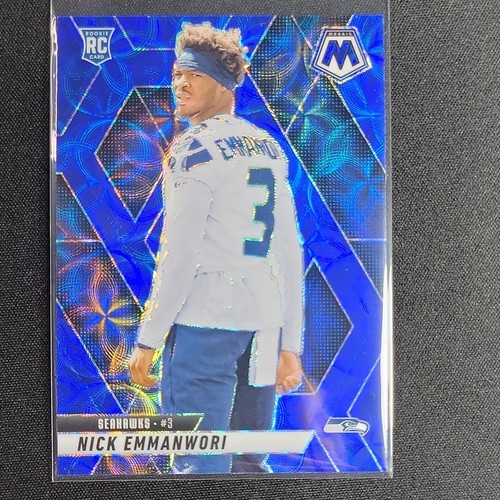 2025 Panini Mosaic Football Blue Scope Nick Emmanwori #321