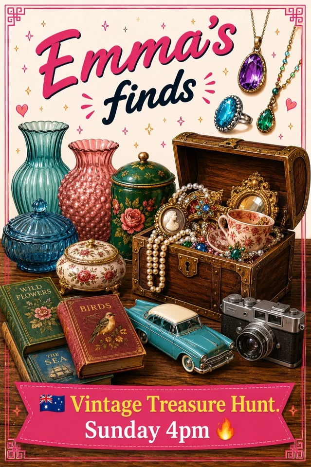 🇦🇺 Vintage Roadtrip Treasure Hunt! 🔥 $1 start Vintage & Retro