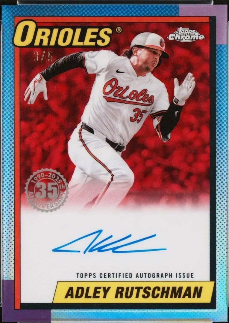 2025 Topps Chrome - Adley Rutschman #CHR-AR for sale | eBay