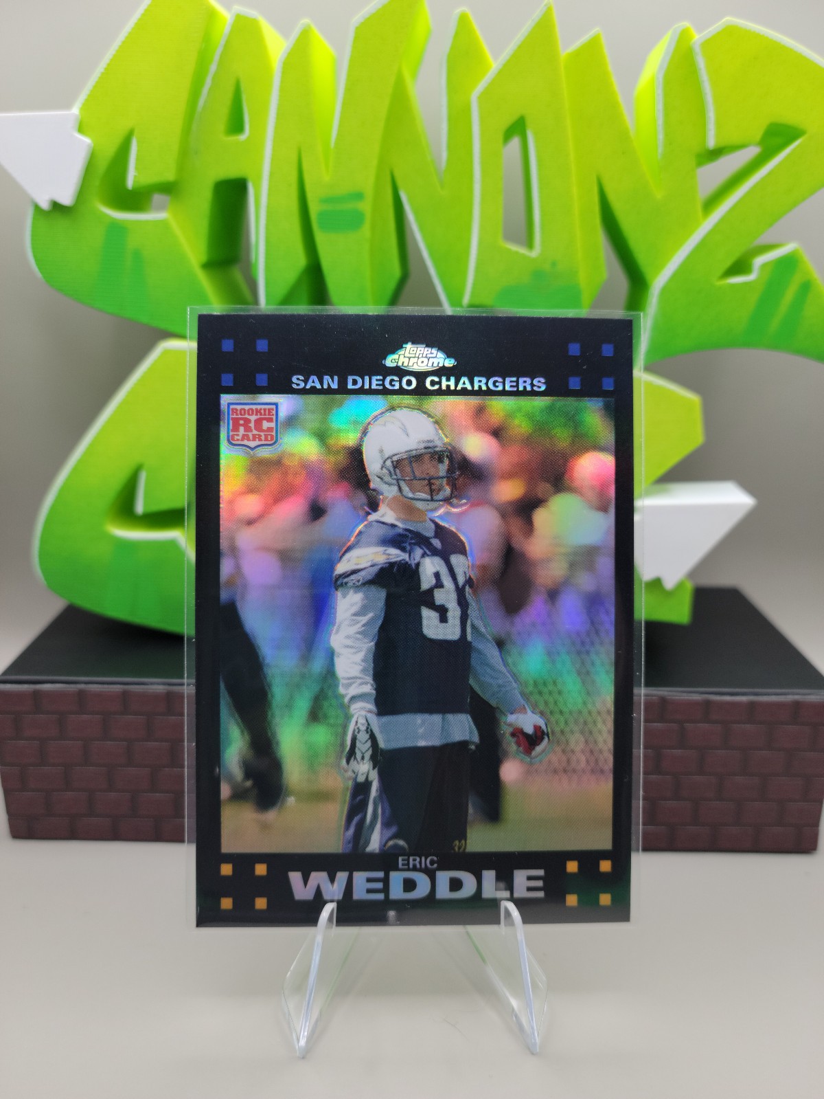 2007 Topps Chrome - Eric Weddle #TC263 Refractor (RC)