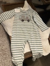 New 24 mths Stripped blue and white Abielle C...