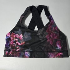 Lululemon Sports Bra Women  6 Black All Sport  Athleisure Yoga Train Run
